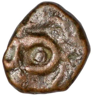 Copper Unit of Chauhans of Sakambhari of Ajayameru of Somalekha.