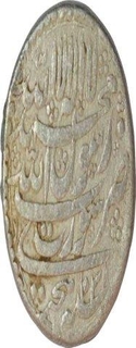 Silver Rupee of Shahjahan I of Surat mint.