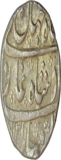 Silver Rupee of Shah Jahan II of Surat mint.