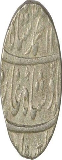 Silver Rupee of Muhammad Shah of Murshidabad mint.