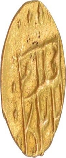 Gold Fanam of Maratha Confedercy of Gopal Rao Patwardhan. 