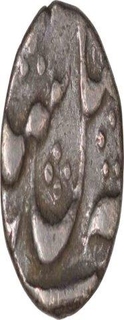 Silver One Eighth Rupee of Bengal Presidency In the name of Shah Alam II. 