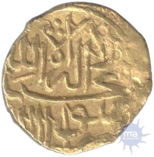 Gold Quarter Mithqual of Central Asia of Shaybanid of Abd-allah II.