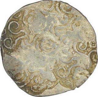 Silver Punchmarked coin of Panchala Janapada.