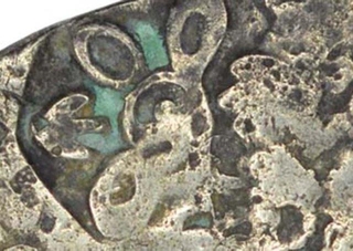 Punch marked Silver Karshapana Coin of Kosala Janapada.