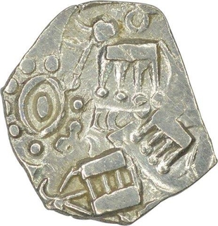 Silver Karshapana of Punch Marked Coin.