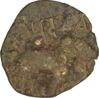 Potin Coin of Siri Pulumavi of Satavahana Dynasty.