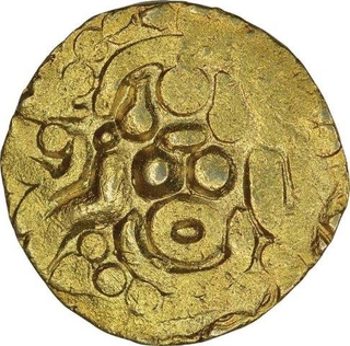 Gold Dinar of Paramaras of Malwa of Nara Varman.