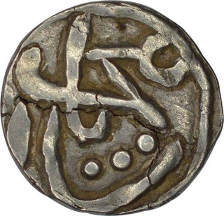 Silver One Eighth Tanka of Bengal Sultanate of Muhammad shah I.