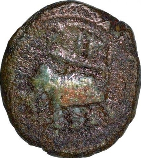 Copper One Eighth Paisa of Mysore Kingdom of Tippu Sultan of Bengalur Mint.