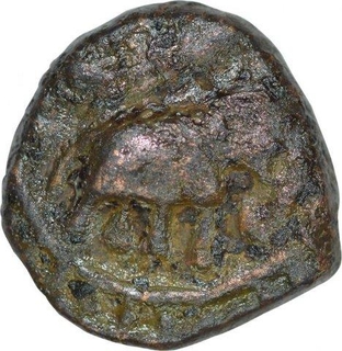 Copper One Fourth Paisa of Mysore Kingdom of Tippu Sultan of Faiz Hisar Mint.