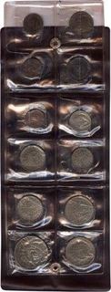 Complete Cupro Nickle 12 coins set of  India Portuguese.