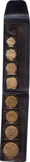 Copper Nickel & Aluminum Set of Eight Coins of Different Denominations of Republic India. 