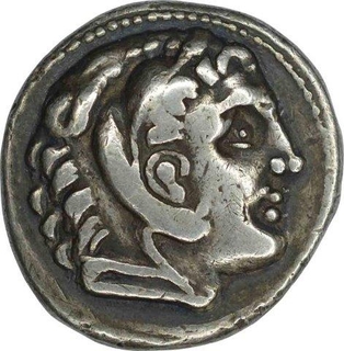 Silver Tetra Drachma of Alexander III.