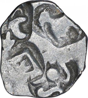 Punch Marked Silver Half Karshapana Coin of Kosala Janapada. 