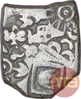 Punch marked Silver Karshapana Coin of Maghada Janapada.