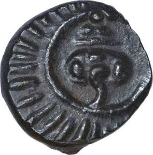 Copper Coin of Vishnukundin Dynasty.