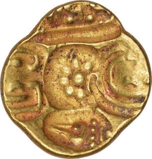 Extremely Rare Gold Padmatanka Coin of Yadavas of Devagiri.