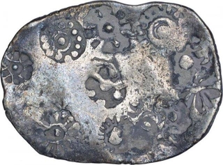 Punch Marked Silver Vimshatika Coin of Kashi Janapada Under Kosala Janapada.