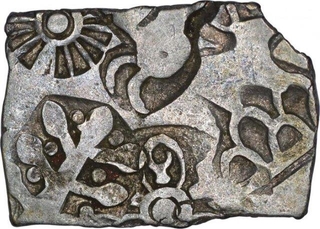 Punch Marked Silver Karshapana Coin of Maghada Janapada.