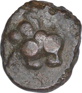 Very Rare Copper One Kasu Coin of Keladi Nayakas.