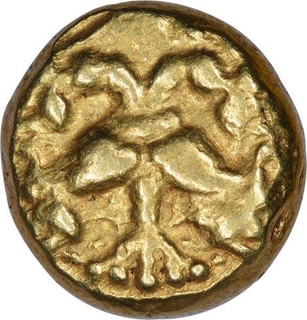 Rare Gold Varaha Coin of Achutharaya of Vijayanagara Empire.