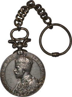 Silver Coronation Campaign Service Medal of King George V.