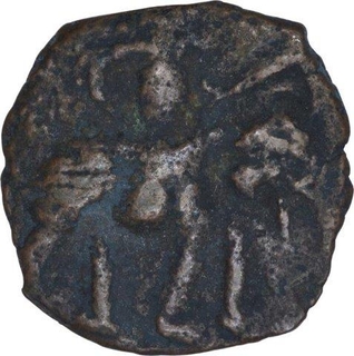 Rare Copper Coin of Post Kushan of North India.