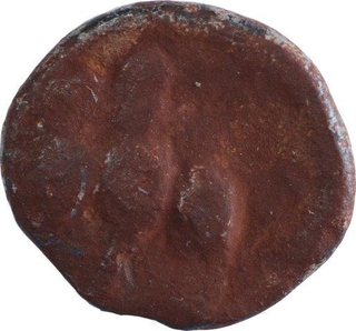 Lead Coin of Ramagupta of Gupta Dynasty of Garuda Type.