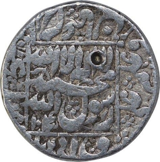 Silver One Rupee Coin of Shahjahan of Ahmadabad Mint.