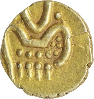 Gold Fanam Coin of Cochin. 