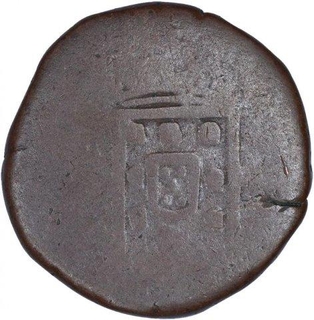 Copper Tanga Coin of Miguel of Goa of Indo Portuguese.