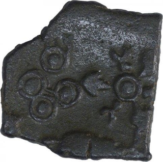 Copper Coin of Satkarni I of Paunar Region of Satavahana Dynasty.