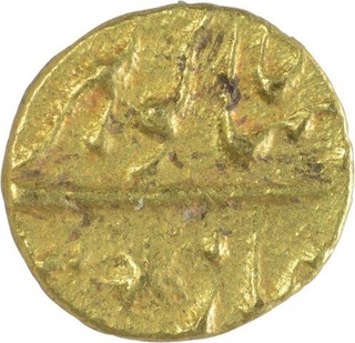 Gold Half Fanam of Shah Alam II.