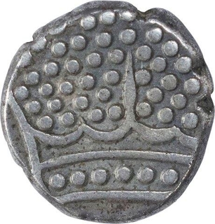 Silver Two Royaliner or One Fanon Coin of French India.