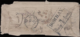 Pre Stamp Cover of Queen Victoria 1868.