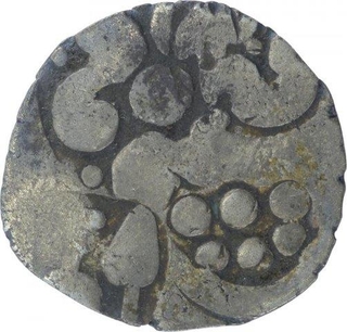 Punch Marked Silver Karshapana Coin of Kosala Janapada.