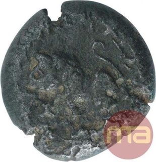 Potin Coin of Satakarni I of Junnar Region of Satavahana Dynasty.