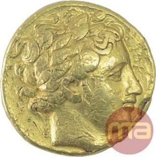 Gold Stater Coin of Phillip II of  Kingdom of Macedon.