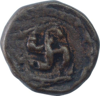 Copper One Paisa Coin of Gopal Singh of Jhabua State.