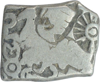 Punch Marked Silver Karshapana Coin of Maghada Janpada.