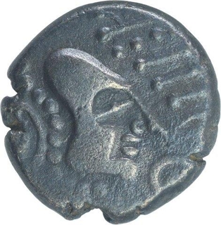 Silver Dramma Coin of Chalukyas of Gujarat.