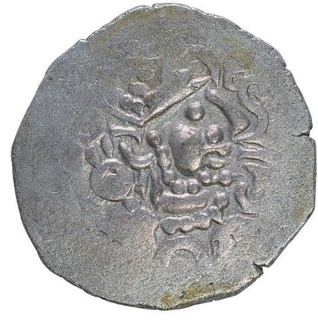 Silver Drachma Coin of Sindh of Gurjara Pratiharas.