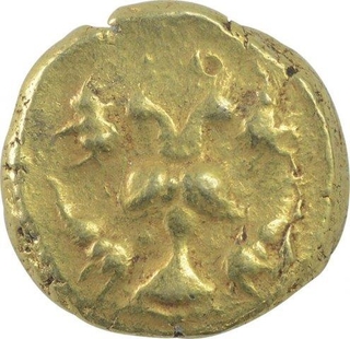 Gold Varaha Coin of Achyutaraya of Vijayanagar Empire.