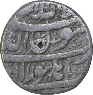 Silver One Rupee Coin of Shahjahan of Burhanpur Mint.