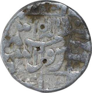 Silver One Rupee Coin of Murad Bakhsh of Surat Mint.