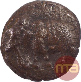 Copper Kasu Coin of Vijayanagar Kingdom.