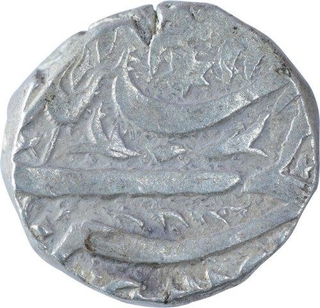 Silver One Rupee Coin of Shah Jahan Begum of Bhopal State.