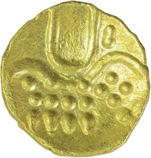 Gold Fanam Coin of Cochin. 