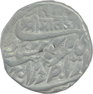 Silver One Rupee Coin of Jaswant Singh of Jodhpur State.